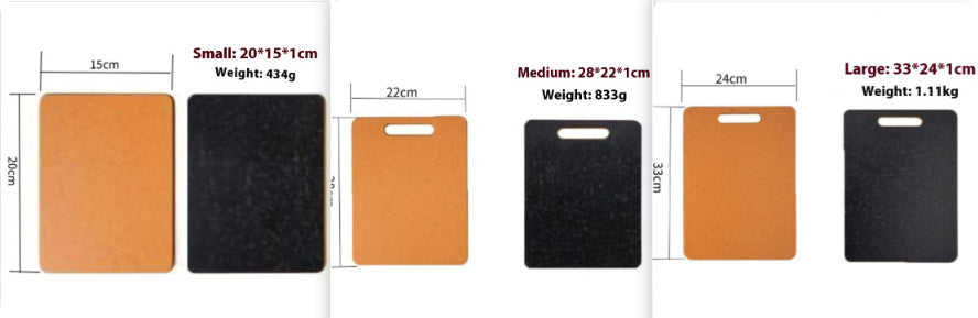 Household Antibacterial And Mildewproof Thick Non-slip Double-sided Cutting Board