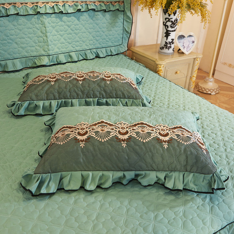 Lace Quilted Thickened Single Pillowcase
