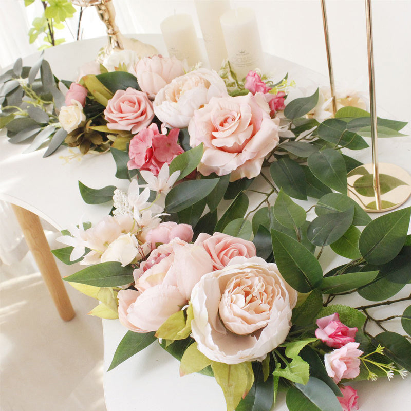 Simulated Fake Flower Wedding Bedside Decoration