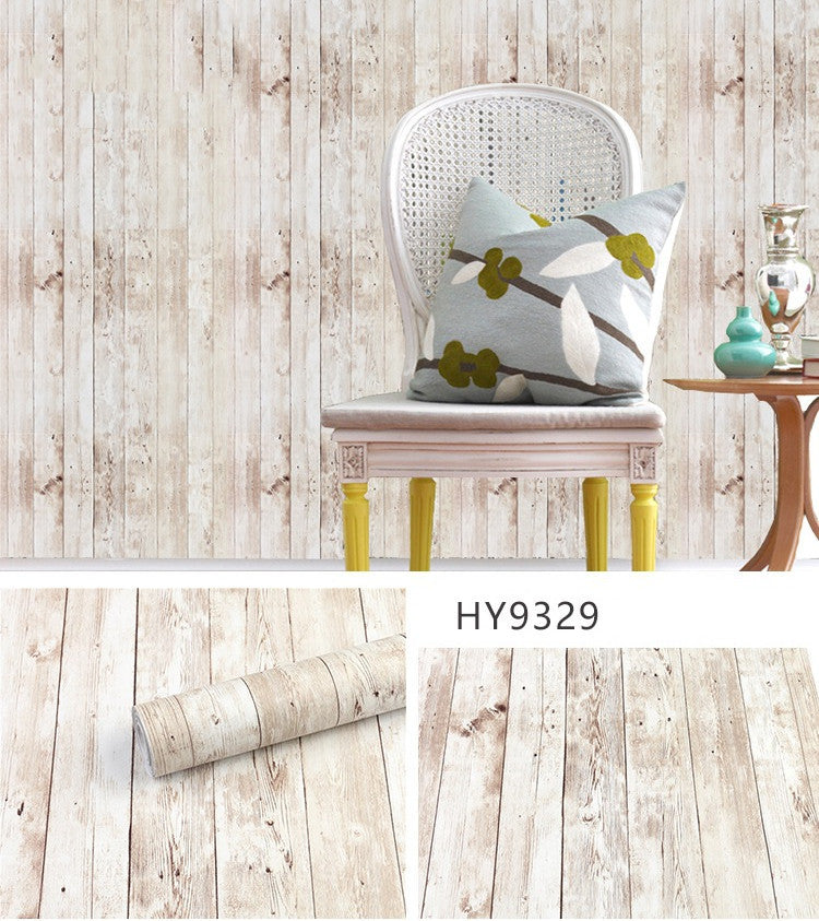 Antique Striped European Wallpaper Waterproof Make Over