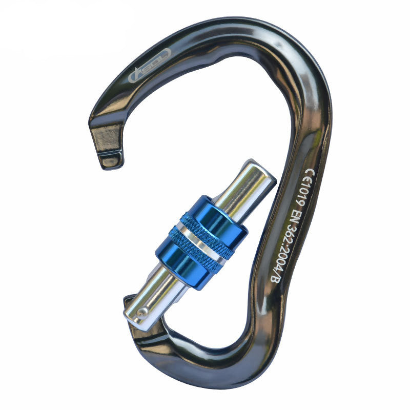 Safety Hook Type Lock Of Outdoor Mountaineering Main Lock