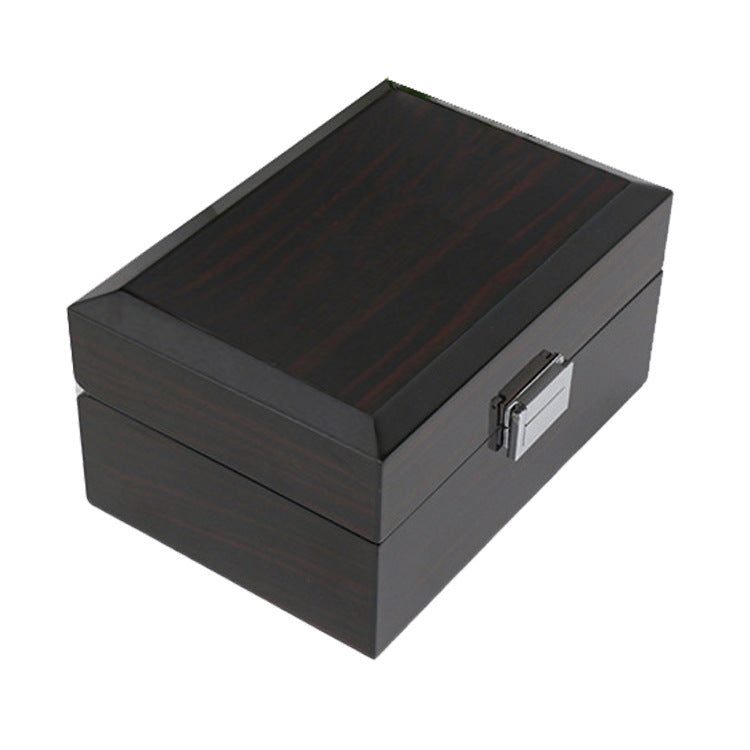 Boîte de rangement en bois de haute qualité pour montres et bijoux