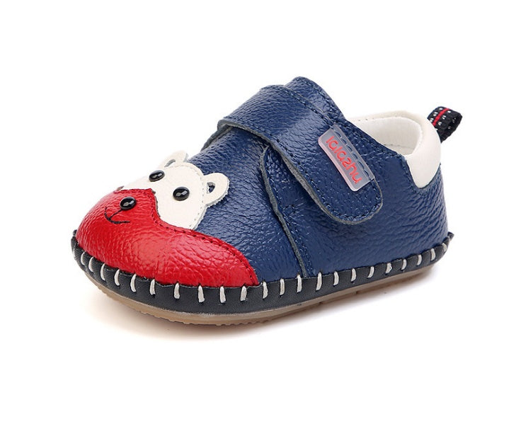 Male baby soft-soled step front shoes