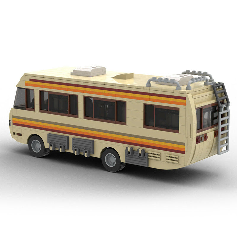 Compatible Assembled Building Block Toy Wagon MOC-17836