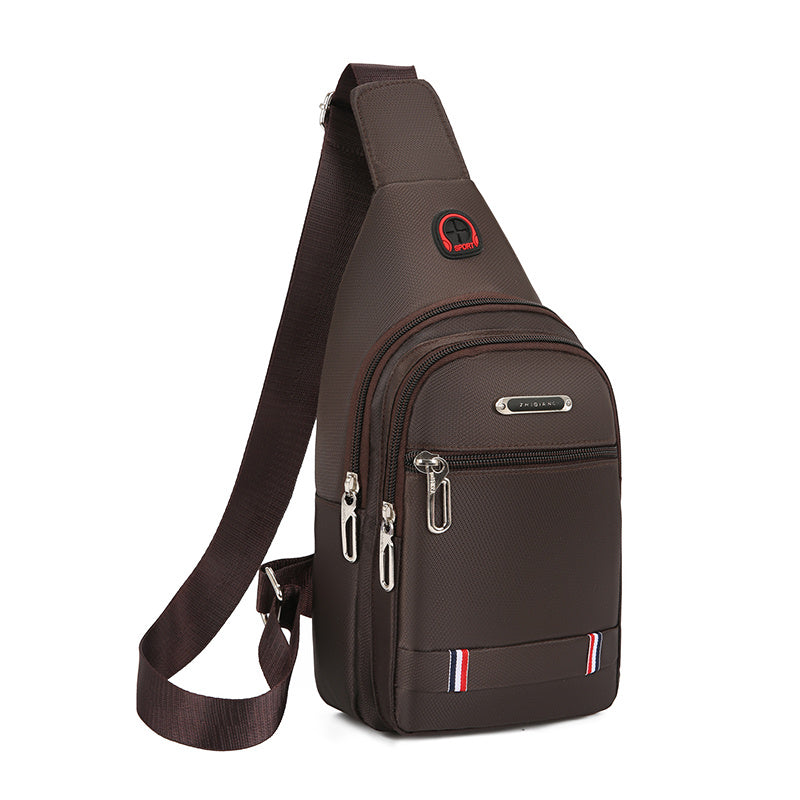 Oxford cloth shoulder messenger bag