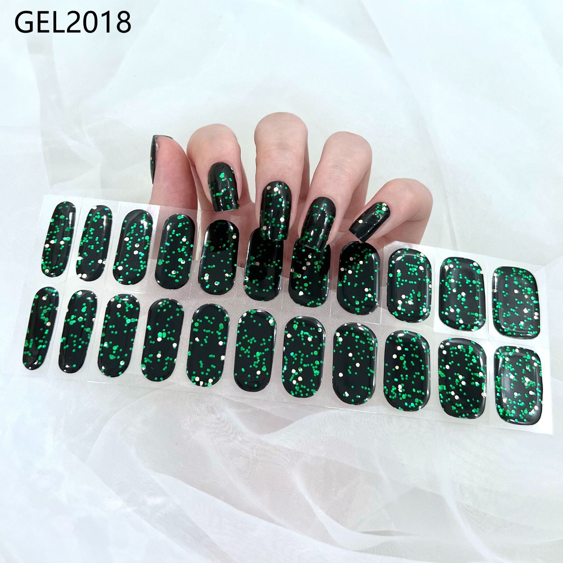 Pure Color Onion Powder Baking-free Gel Nail Art