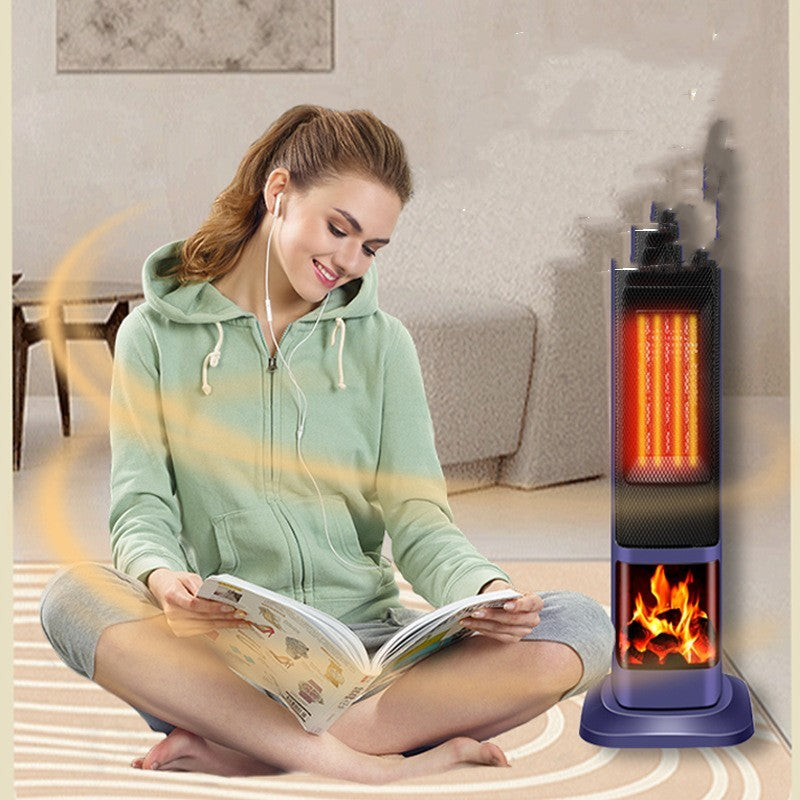 Souffleur d'air chaud domestique silencieux à chauffage rapide pour chambre à coucher
