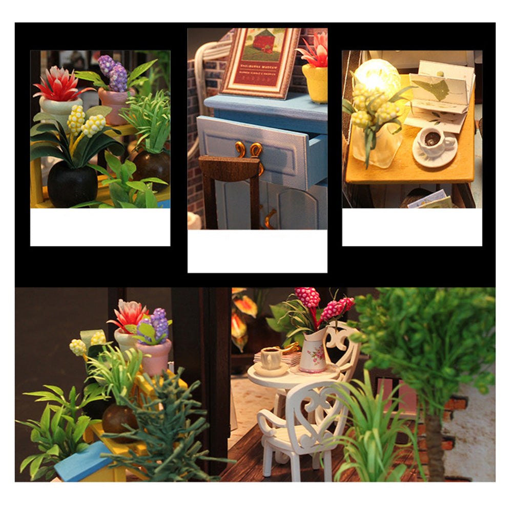 DIY hut Chinese style shop series hand-assembled villa