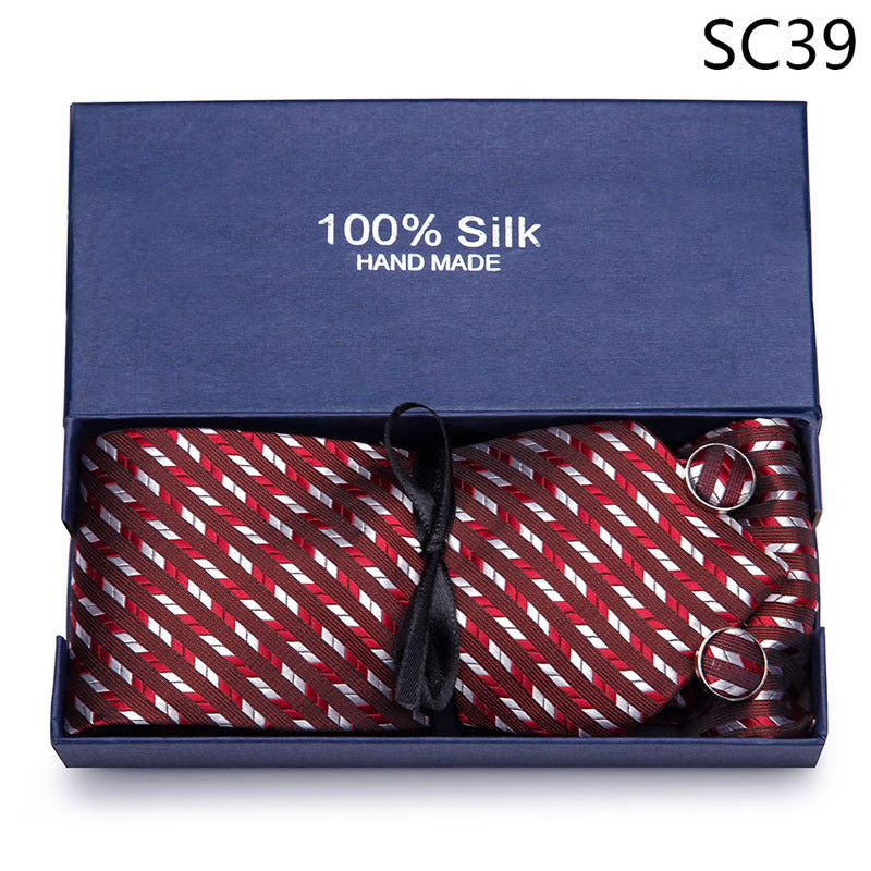 Men's Tie Gift Box Set Group Business Formal
