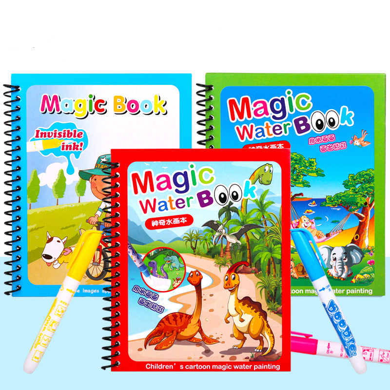 Children's Magic Water Painting Book