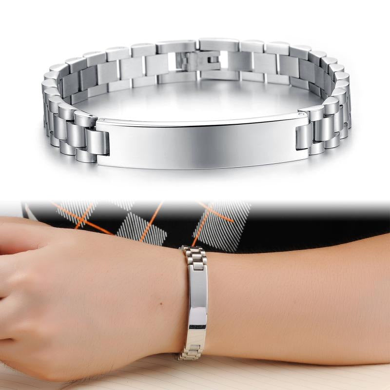 Men's titanium steel bracelet