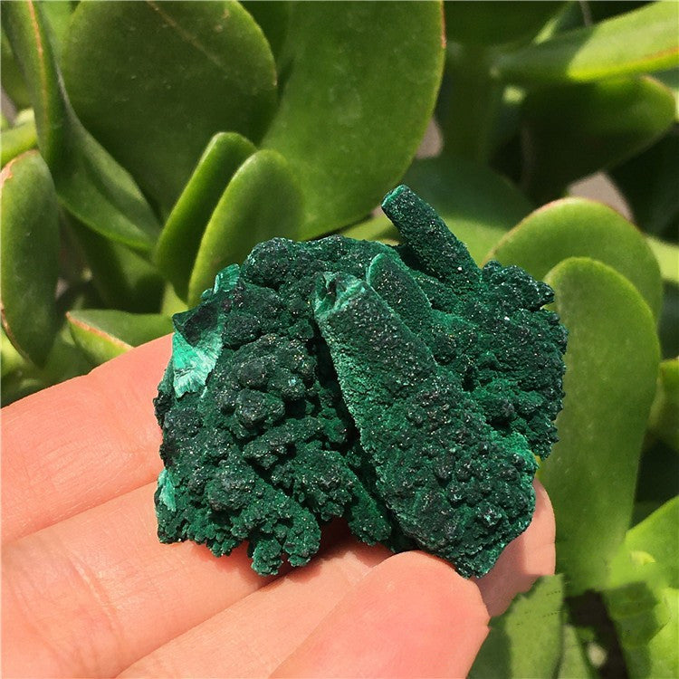 Natural Malachite Rough Stone Mineral Specimen Crystal