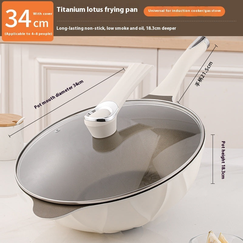 Household Non-stick Binaural Stew Pot