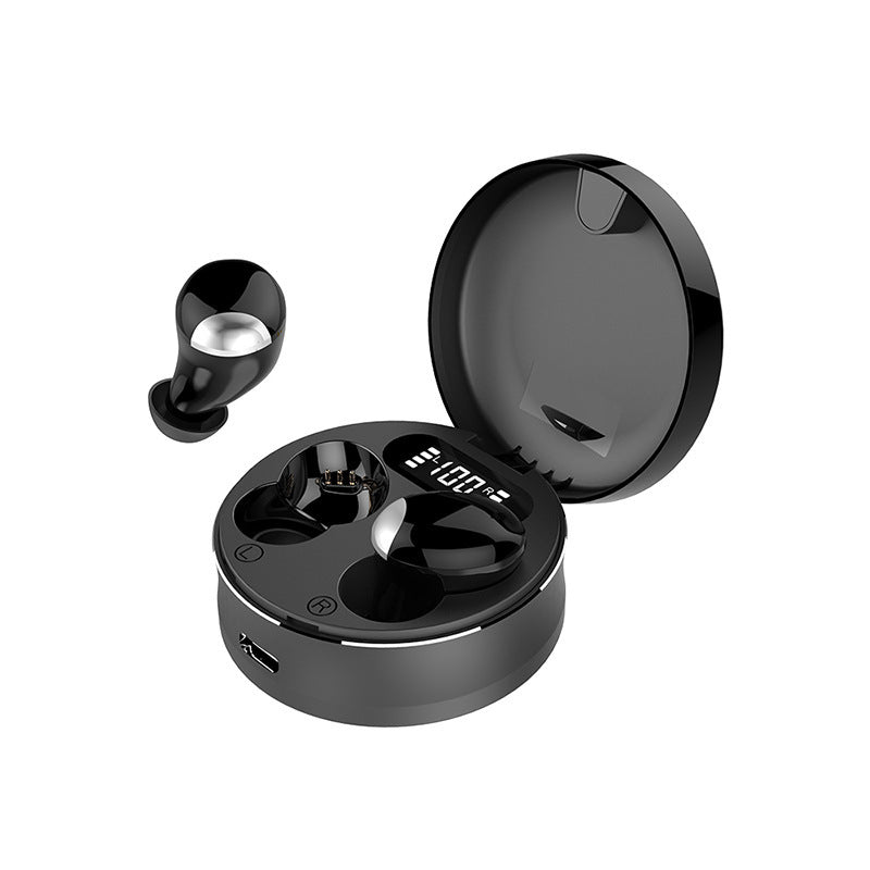 Metal tws sports waterproof bluetooth headset