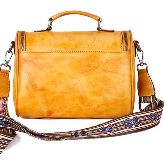 Tree Cream Skin Hand Rub Color Cross Handbag Lady