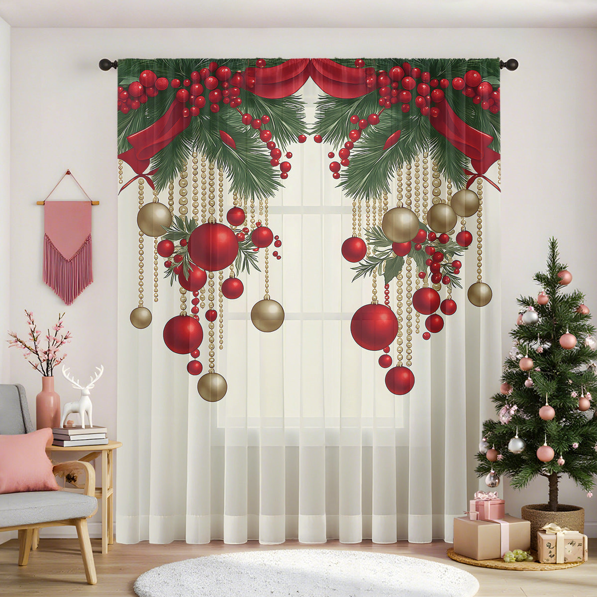 New Christmas Series Window Screen