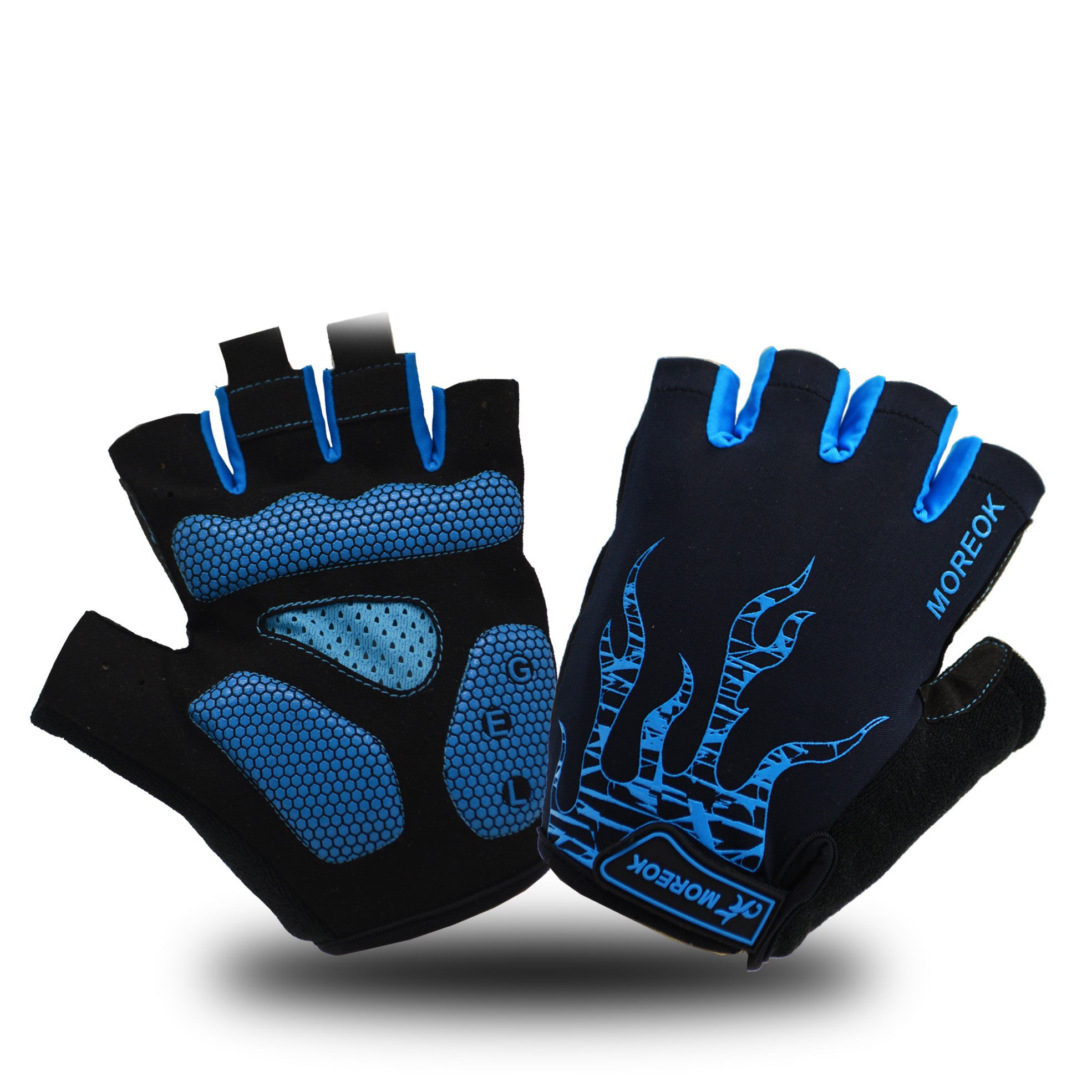 Cycling half-finger gloves