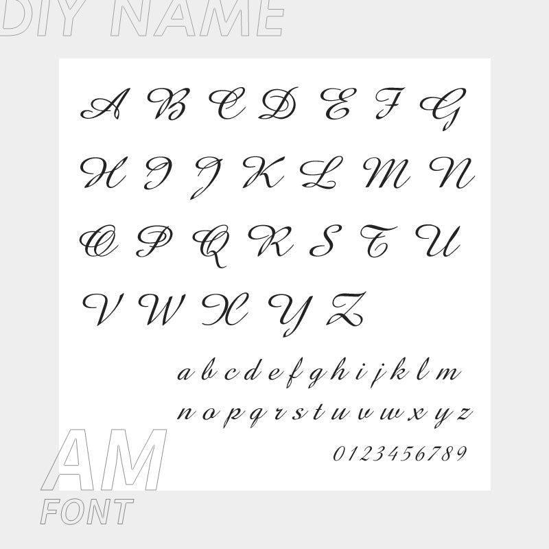 Bijoux personnalisés en acier inoxydable 316L, bracelet de cheville avec nom et alphabet anglais
