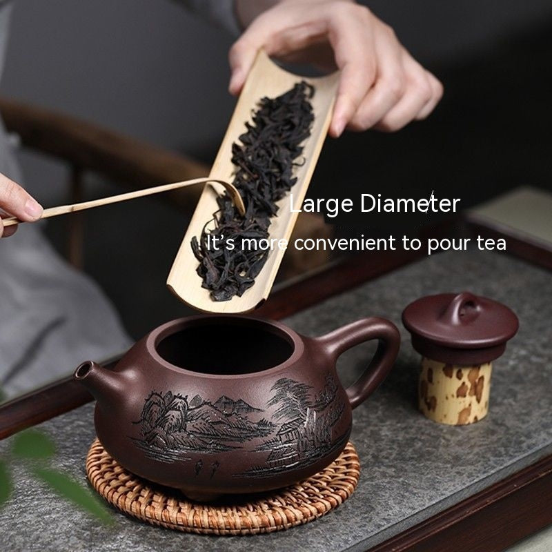 Tiandao Reward Shipiao Teapot High-end Tea Set