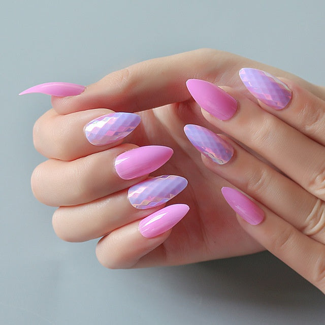 24 faux ongles tendance