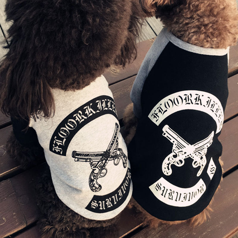 Vêtements pour chien Teddy – T-shirt mode pour animaux de compagnie