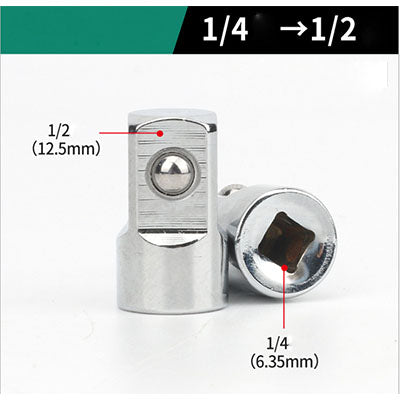 Socket Adapter Ratchet Wrench Bicycle Garage Repair Tools