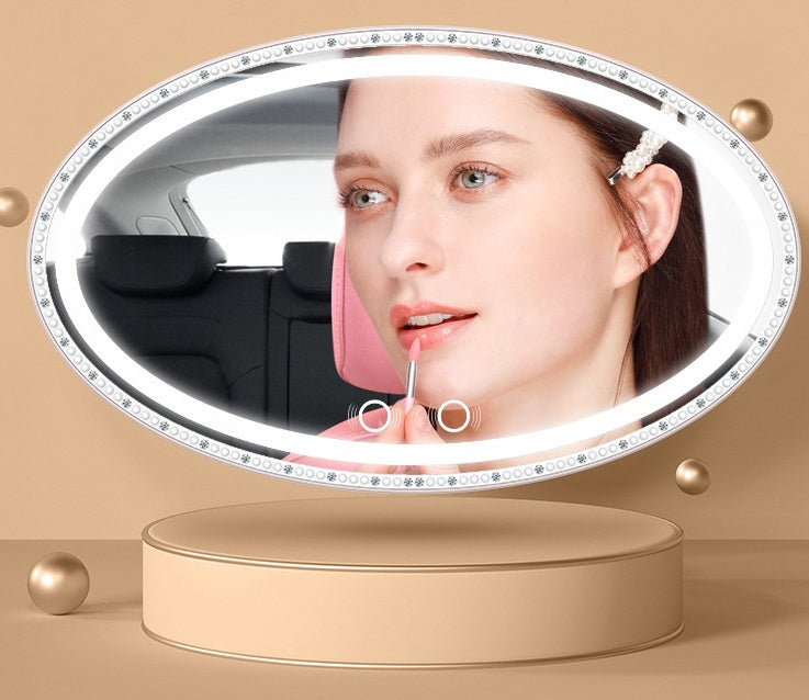 Car Sun Visor LED Makeup Mirror