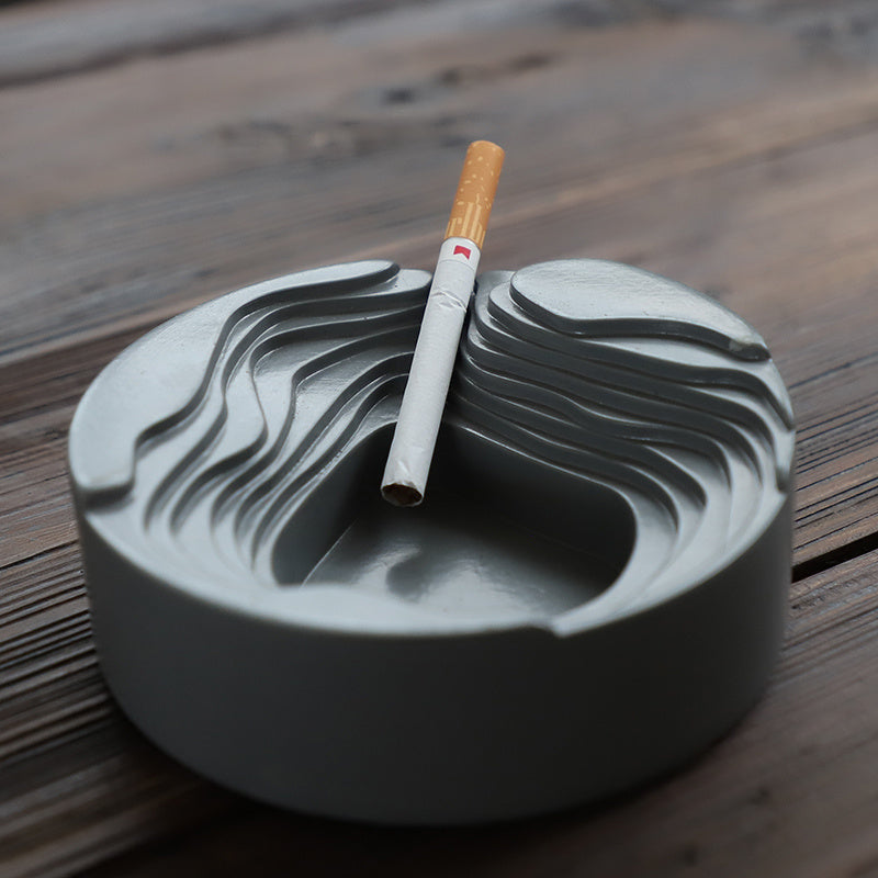 Nordic Ins Style Bedroom Living Room Creative Fashion Terraced Ashtray