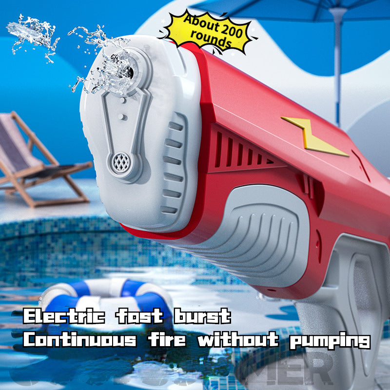 Rechargeable High-voltage Continuous Long-range Toy Gun