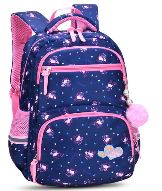 New factory direct sale super light schoolbag girl new Korean version children''s backpack cute girl Backpack