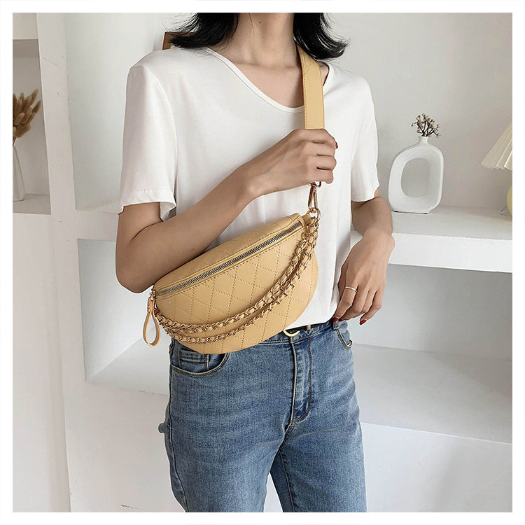 Women's wild chest bag messenger bag