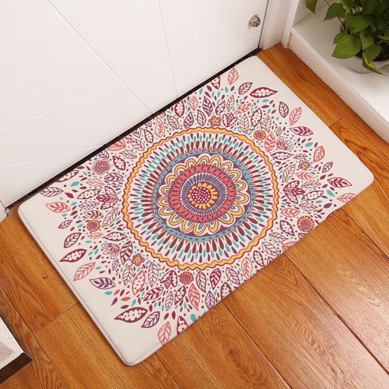 Sun Flower Printed Floor Mat Door Mat