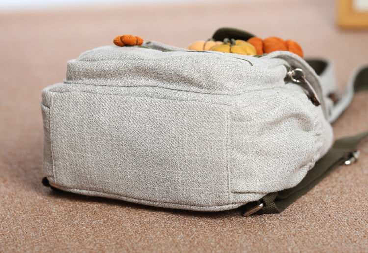 Female art small  travel backpack chest bag