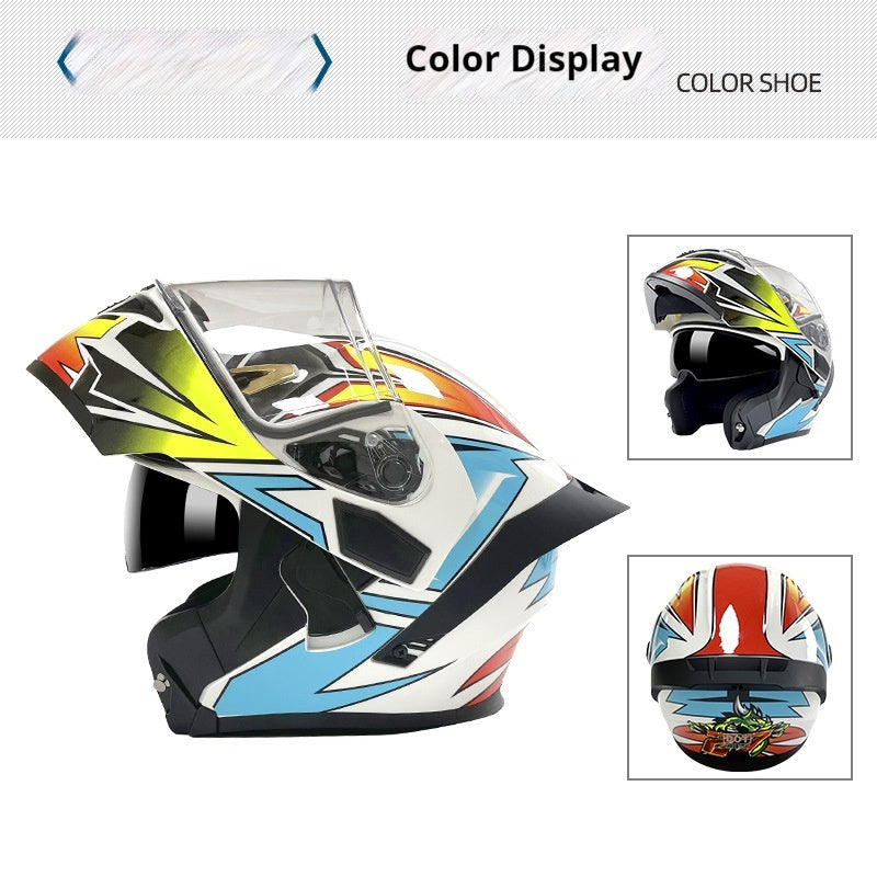Personalized Big Tail Knight Safety Four Seasons Universal Helmet