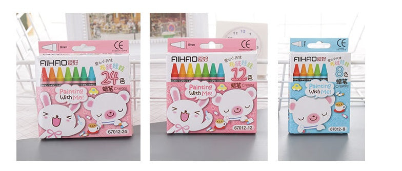 Children's drawing crayons