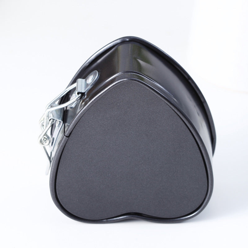 Molde para hornear pasteles antiadherente con forma de corazón, con base de nudo corredizo, para hacer pasteles, herramientas para hornear en forma de disco.