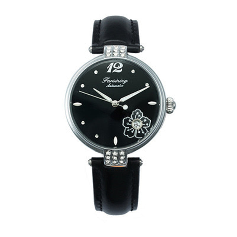 Montre mécanique à mouvement automatique pour femme