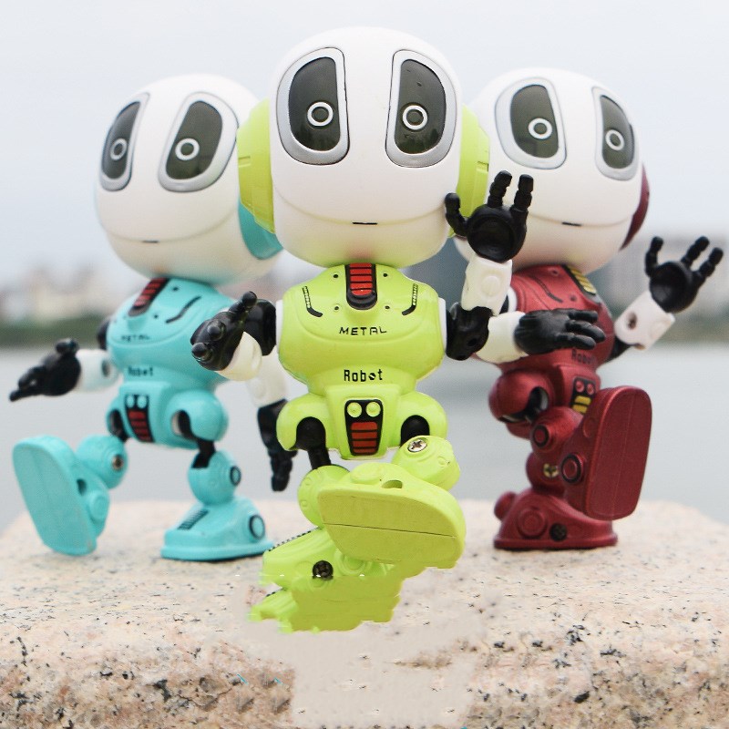 Alloy robot cool and cute shape touch sensor