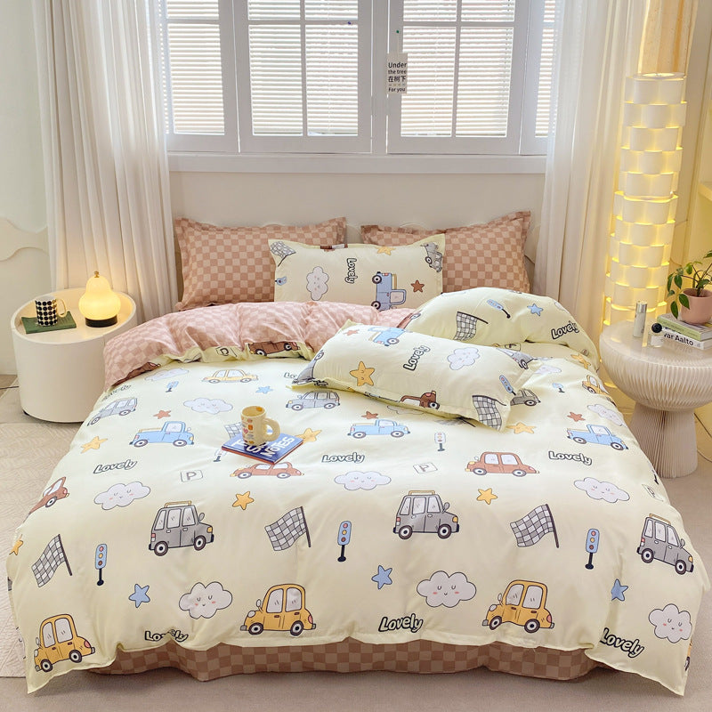 New Aloe Cotton Four-piece Bedding Set