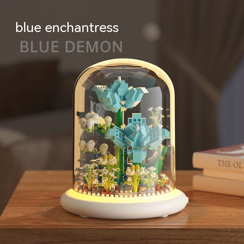 Sunflower Rose Succulent Assembled Toy