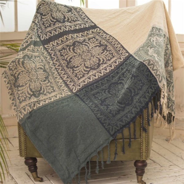 Chenille sofa cloth blanket