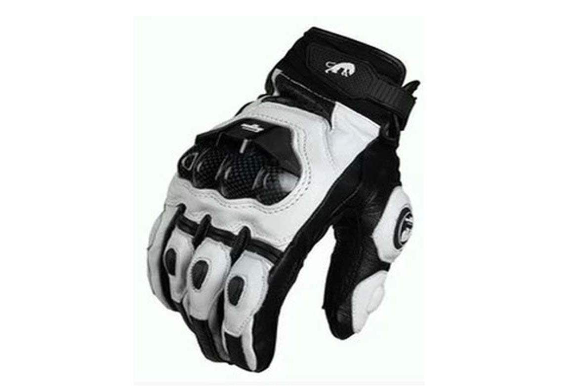 Motorcycle Locomotive Knight Carbon Fiber Leather  Four Seasons Anti-fall Riding Gloves