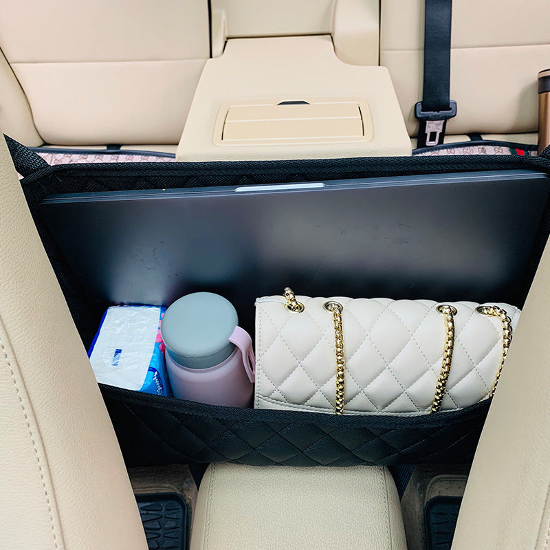 Car Seat Back Bag Universal Auto Seat Side Storage Box For Cup Key Phone Holder Travel Organizer