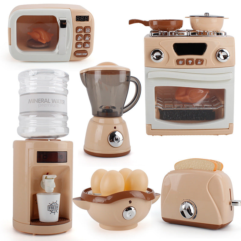 Simulation Children's Educational Play House Kitchen Toy Set