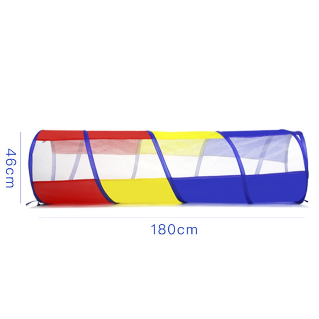 Pet Tunnel Cat Rainbow Interactive Toy