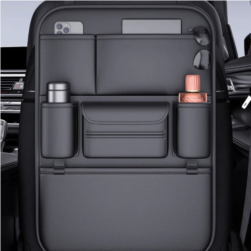 Car Seat Back Storage Buggy Bag Leather