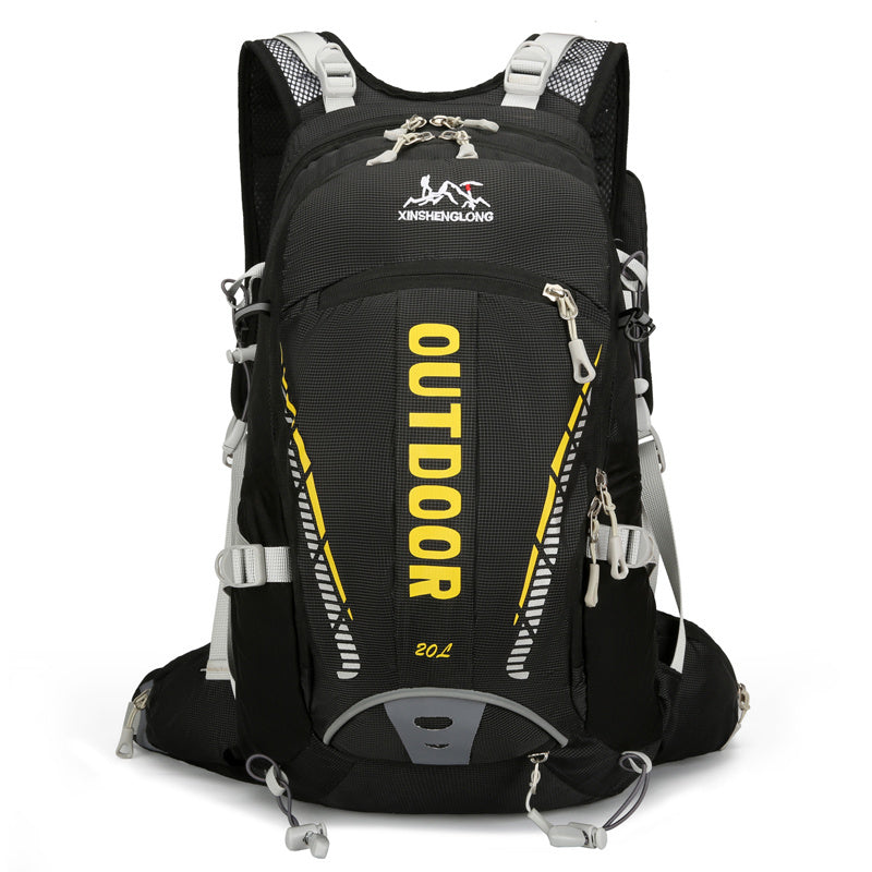 Sac de randonnée extérieur, Sac à dos à armature suspendue, Sac de cyclisme, Sac à dos pour hommes et femmes, Sac de voyage, Sac à dos étudiant