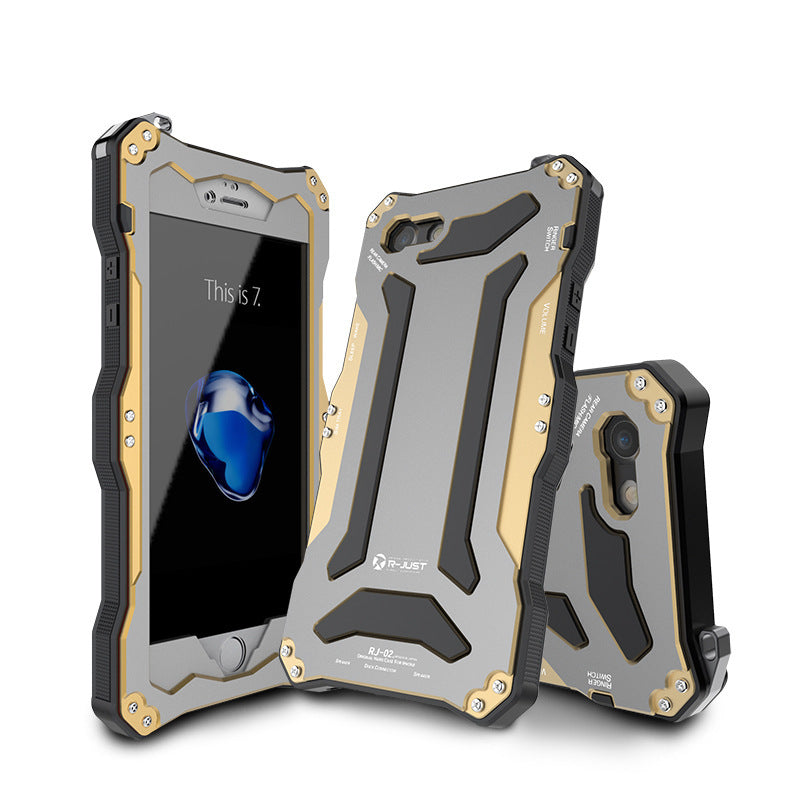 Metal anti-fall mobile phone case