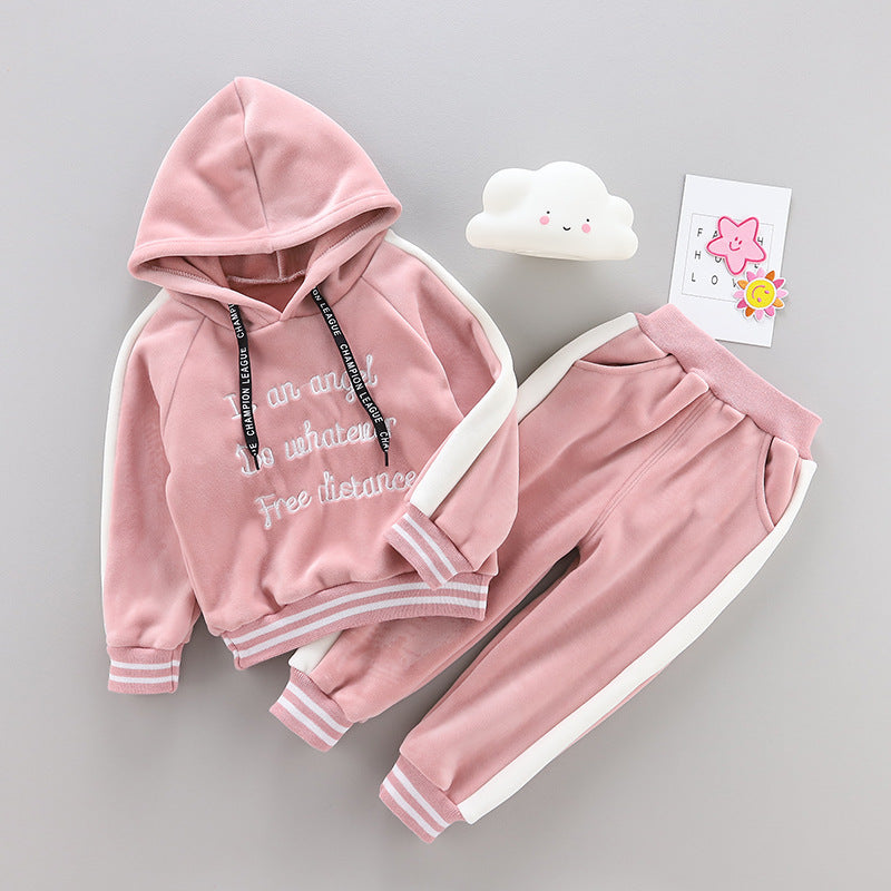 Girls' casual suit