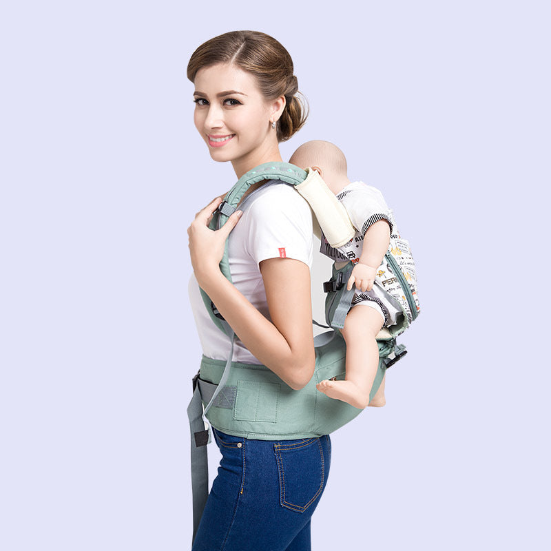 Baby strap stool waist stool